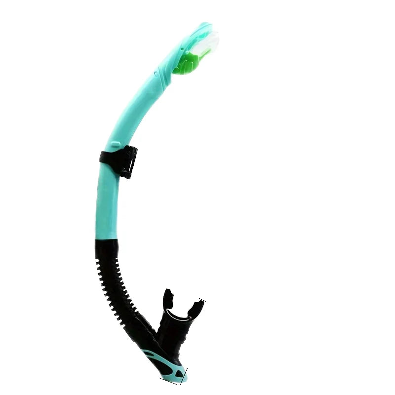 JUNHAIINS Wholesale Snorkel with Dry Breathing Top Valve for Diving Scuba Swimming for Wholesaling Professional Freediving