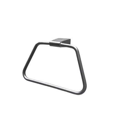2025 Premium Minimalist Black Stainless Steel Wall Mount Towel Ring