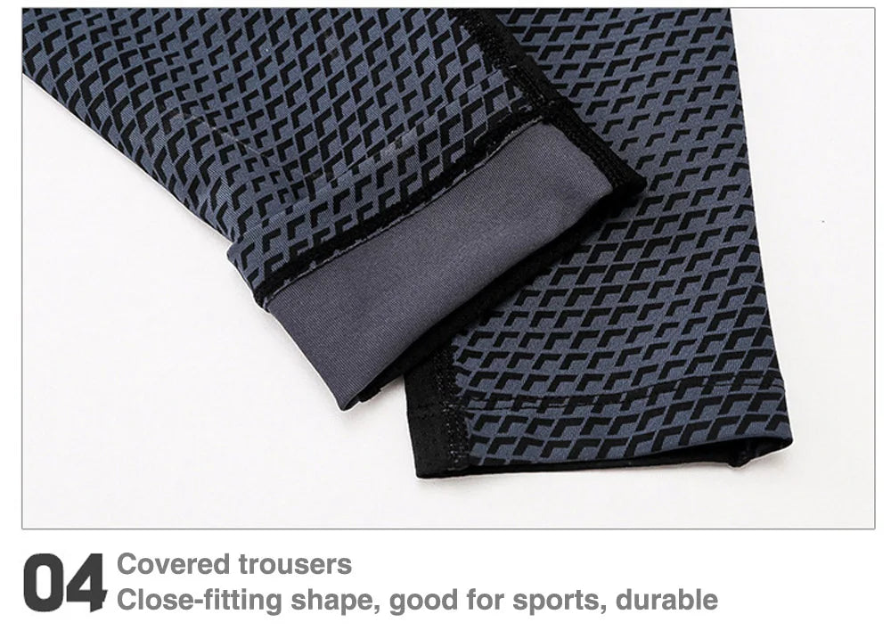 Men's Thermal Underwear Set MMA Tactics Leggings Solid Color Costume Compress Fitness Long Johns Men Winter Brands  Men