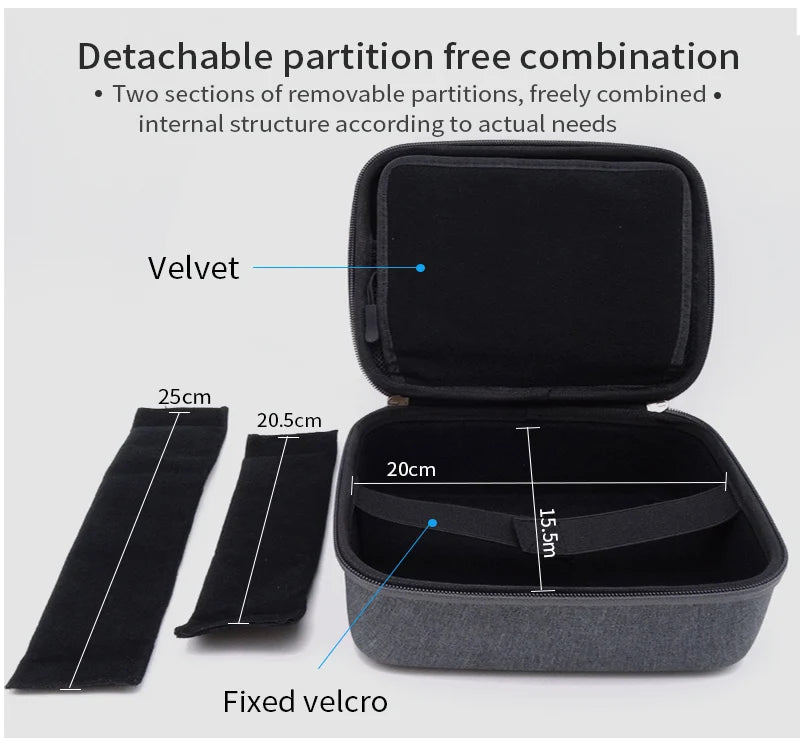 GHKJOK 3.5 inch Large HDD USB Flash Drive external hard disk case Cable Organizer Bag Carry Case usb flash disk GH1603