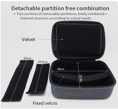 GHKJOK 3.5 inch Large HDD USB Flash Drive external hard disk case Cable Organizer Bag Carry Case usb flash disk GH1603