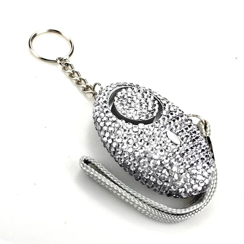 50W Aluminum Key Chain Light Compact Safety Flashlight for Night Walking Emergency Key Ring Flash LED Survival Kit Gift Mini