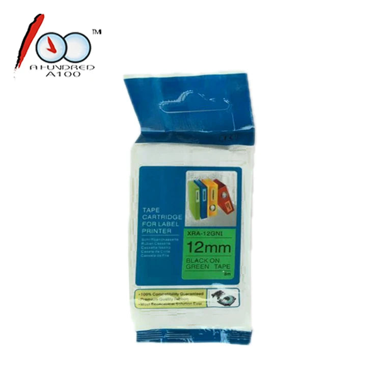 Compatible XR12YW XR12GN XR12GD XR12SR 12mm Label Tape Cartridge for Casio Printer