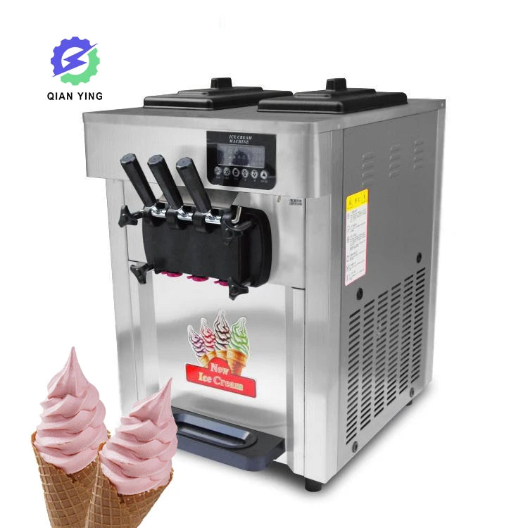 Home Ice Cream Vending Machine Cone Automatic Homemade Ice Cream Cart Ice Cream Machine