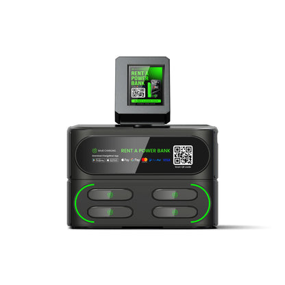Fast Charging Station with Stack Station Pax Pos Sharing Power Bank Vending Machine Mobile Phone Charging Kiosk Rental System