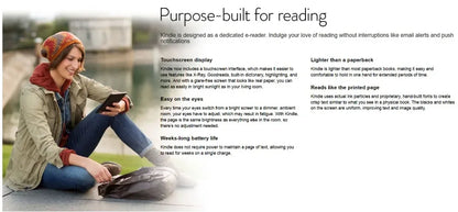 Original Kindle 6th 8th Used  Ebook E Book Eink E-ink Reader Touch Wifi Ereader No Light Better Than Kobo E-readered