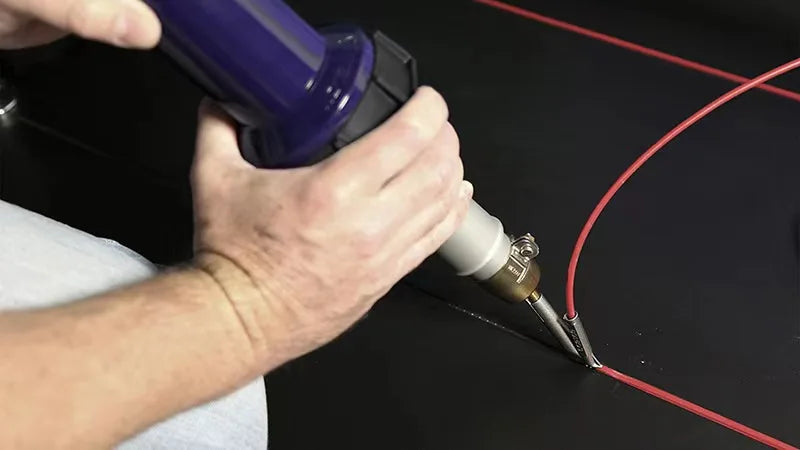 Professional Industrial 1600W Electric Hot Air Gun Plastic Welder Temperature Adjustable 40-700C DIY Tool HT1600 110V/220V
