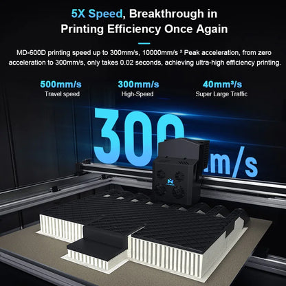 MD-600D Special Offer Multicolor Big Size 3d Printer Dual Extruder Medical Application 3d Printing Machine Manufacture