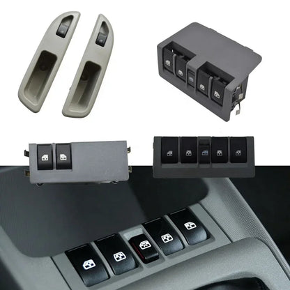 Replacement for Chevrolet New Sail 2010-14 9005043 9005041 Power Car Window Glass Lifter Switch 5 Buttons Car Accessory 90800027