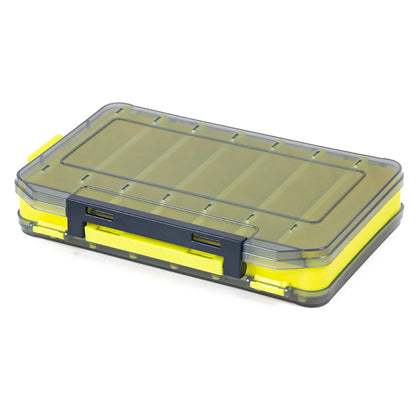 19.5*13.5*3.5cm Professional Lure Bait Double-sided Storage Fishing Gear Box Fishing Supplies Accessories Fishing Tool Box