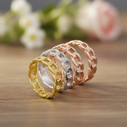 Champagne White Alloy Cocktail Ring Gold Plated Trendy Unisex Fashion Ring Party Daily Wear