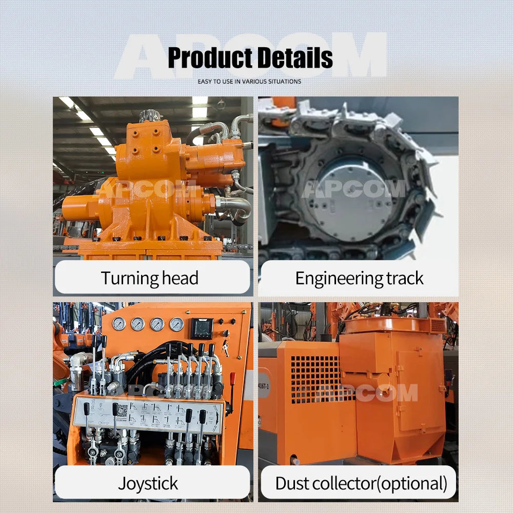 Mine Drilling Rig With diesel Compressor ZEGA 452H Drilling Hole 90mm 138 mm DTH Hammer 4 Inch Blast Mining Drilling Rig Vialvv
