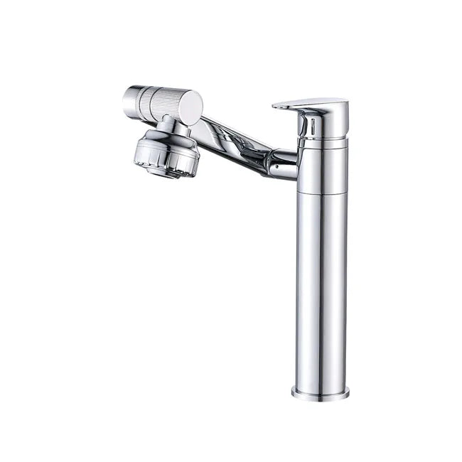 Faucet 360 Rotating Single Hole Multifunctional Hot and Cold Water Home Kitchen Bathroom Faucet