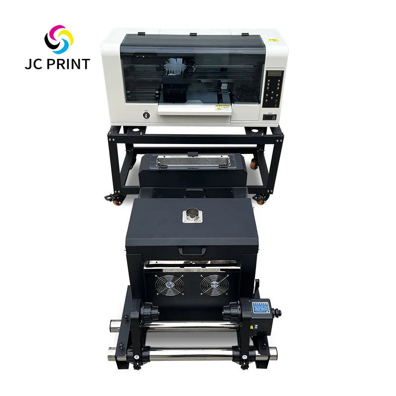 Custom A3 30cm DTF Tshirt Printer TX800 XP600 Dual Head DTF Printer A3 30cm With DTF Film Oven Dyer Heater