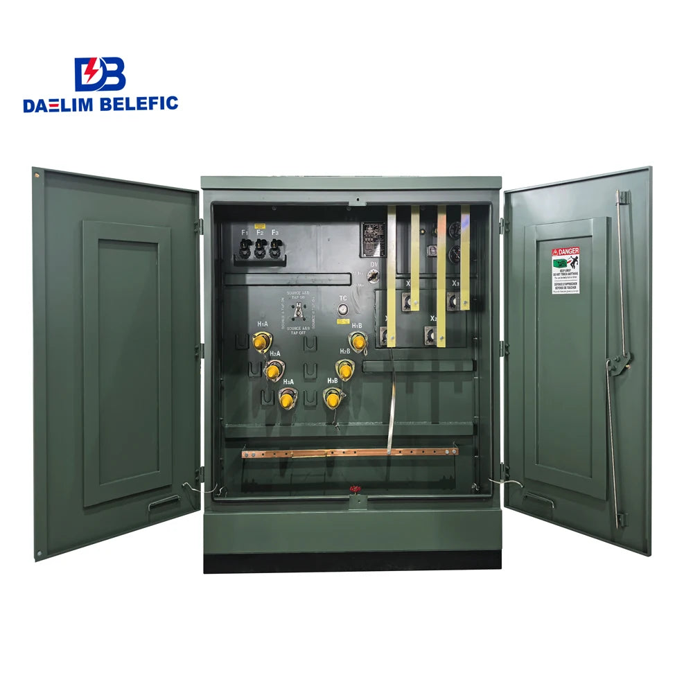Heavy Duty 5000kVA 35kV High Power Compartmental Type Step Down Integrated Switchgear Solution Pad Mounted Transformer