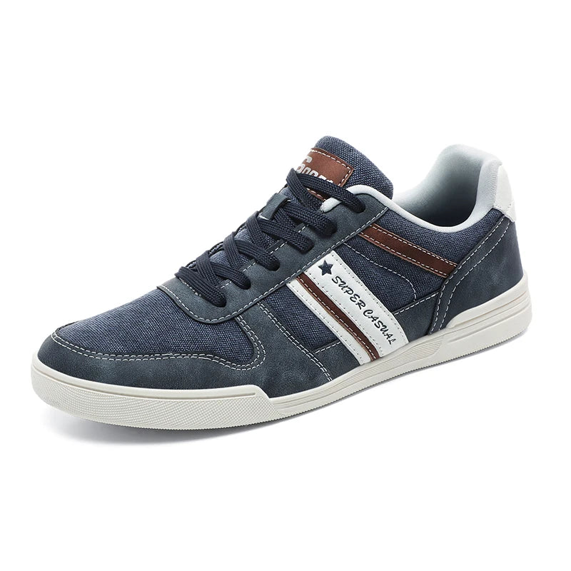 New Les Chaussures De Sports Tenis Pour Homme Real Cow Leather Men's Sneaker Italy Design Fashion Casual Shoes Big Size 48