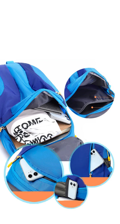 Wholesale Custom 22L Outdoor Waterproof Fashion Open Cycling Hiking Mountain Backpack Large Capacity Sports Bag Oxford