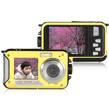 Dc-16 Professinal Double Tft-Lcd Dual Screen Camera 16X Digital Zoom Waterproof Camera 5.0Mega Pixels Digital Camera