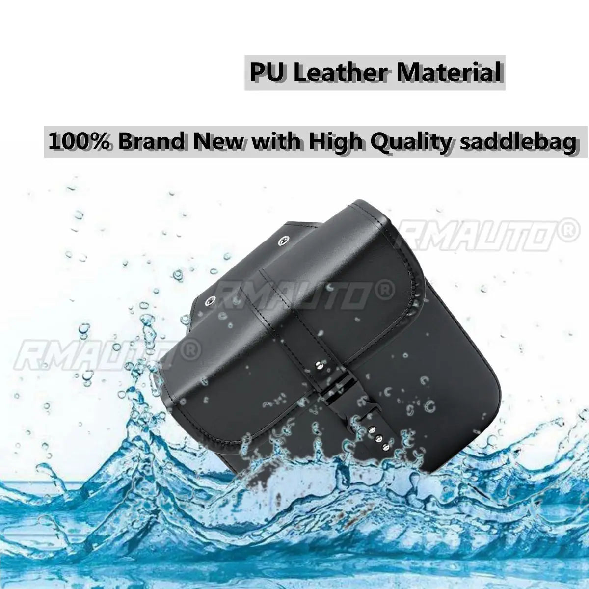 2PCS Universal Motorcycle Saddle Bags Side Storage Luggage Bag Fork Tool Pouch Racing Race Moto Travel Bags Waterproof Saddlebag