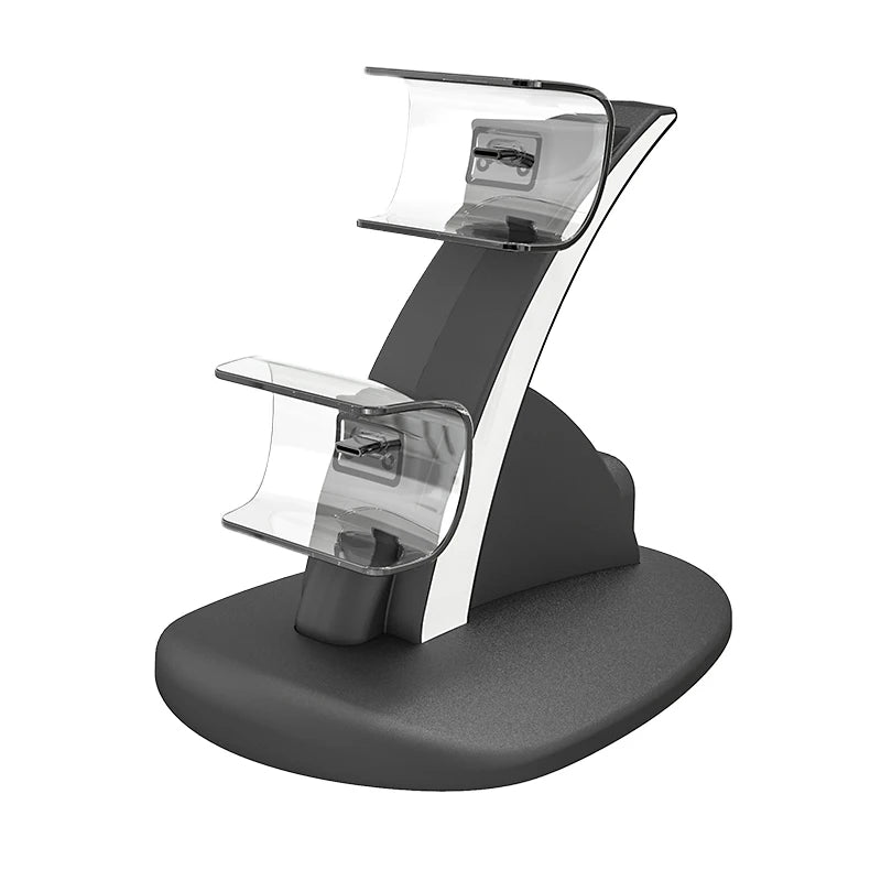 Dual Controller Charging Dock Game Accessories for PS5 Gamepad Charger Dock Station