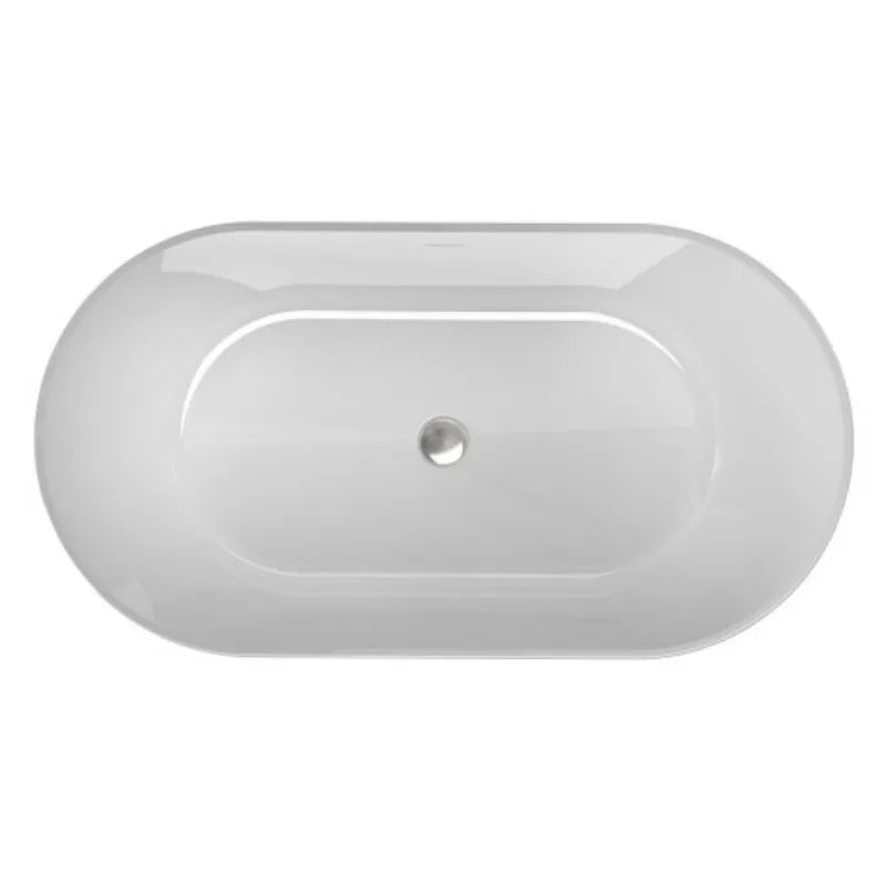 High Quality Luxury Acrylic Alcove Freestanding Soaking Bathtub Modern Large Bathtub Deep Popular French Bathtub for Sale