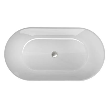 High Quality Luxury Acrylic Alcove Freestanding Soaking Bathtub Modern Large Bathtub Deep Popular French Bathtub for Sale