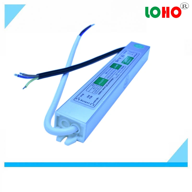 IP67 Input 115-260VAC Output DC12V 24V 36W Waterproof Switching High Efficiency Industrial Power Supply for LED Lighting