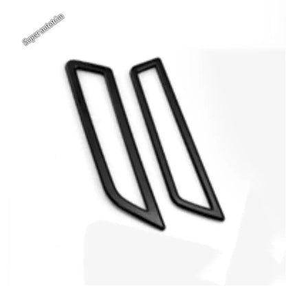 Center Control Gear Shift Panel Inner Door Armrest Handle Cover Trim Black Fit For VW Volkswagen Polo 2019 - 2023 Accessories