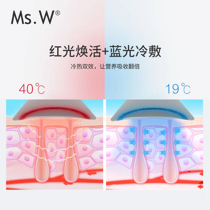 313 Ms.W Home Used Microcurrent Machine for Sale Neck Winkle Remover Weight Loss Body Slimming Beauty Face Neck Lifting Massager