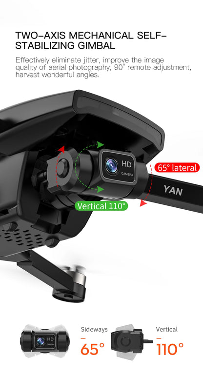 SG108 Pro Drone 2-axis Gimbal Brushless 4K Professional 5G WIFI FPV Rc Quadcopter 26mins 1.2km