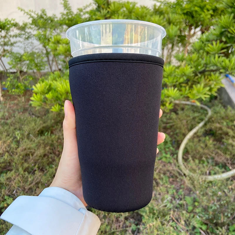 OEM Neoprene Cup Sleeve Custom Coffee Sleeve Custom Beach Portable Coffee Cup Holder for Coffee Holder Diving Material Cup Cover