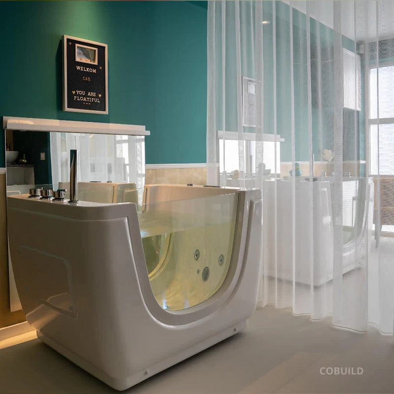 Hot Selling Baby Spa with Shower Handle Newborn Baby Tub