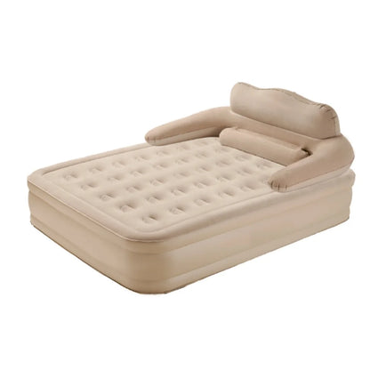 Auto-Inflating PVC Inflatable Air Mattress  Multi-Surface for Camping Home Versatile for School Hospital Bedroom Guests