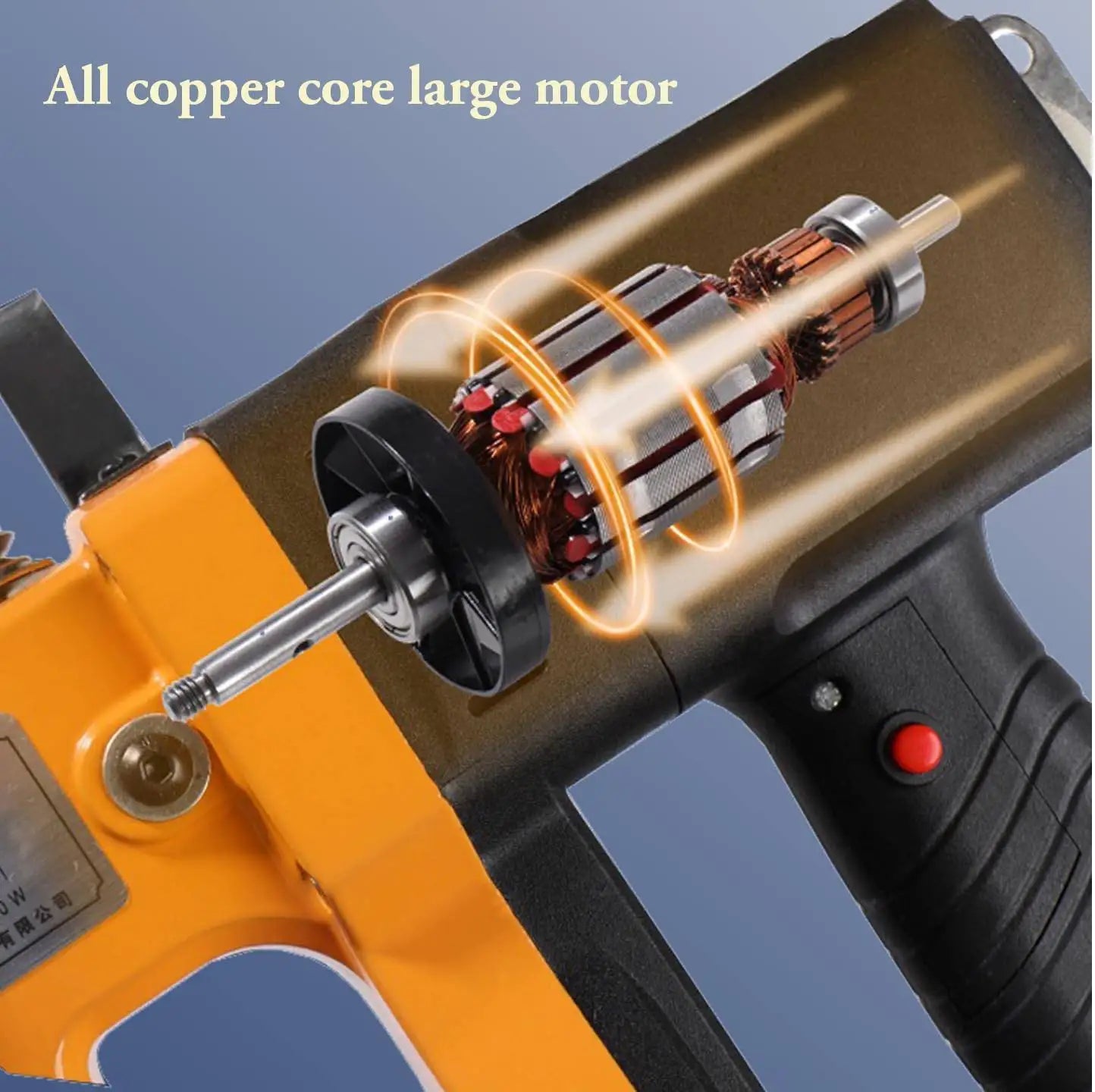 High-Speed Portable Electric Sewing Machine Beverage Plastic Packaging-Semi-Automatic Woven Rice Bag Sack Sealing Machine Easy