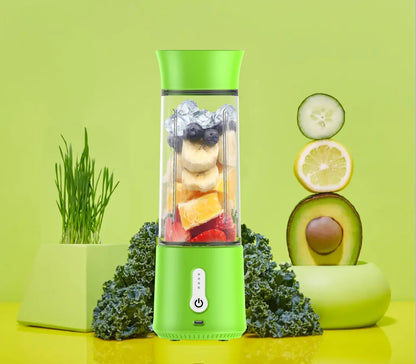 Patent A7 Fresh Juice Portable Blenders Mini Fresh Fruit Smoothie Milkshake Mixer Licuadora Portatil Juicer with 6blades for Gym