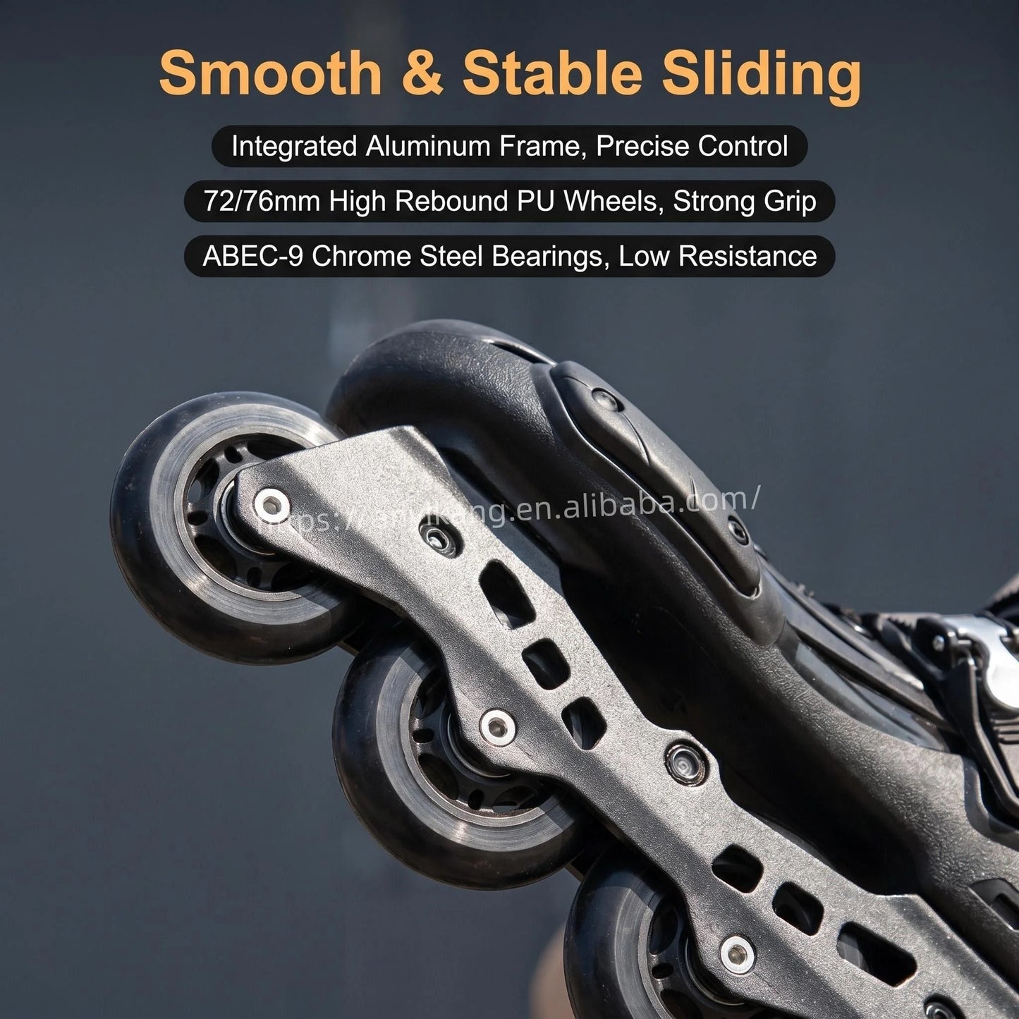 Inline Skates Freestyle Carbon Inline Skates for High-Speed Performance