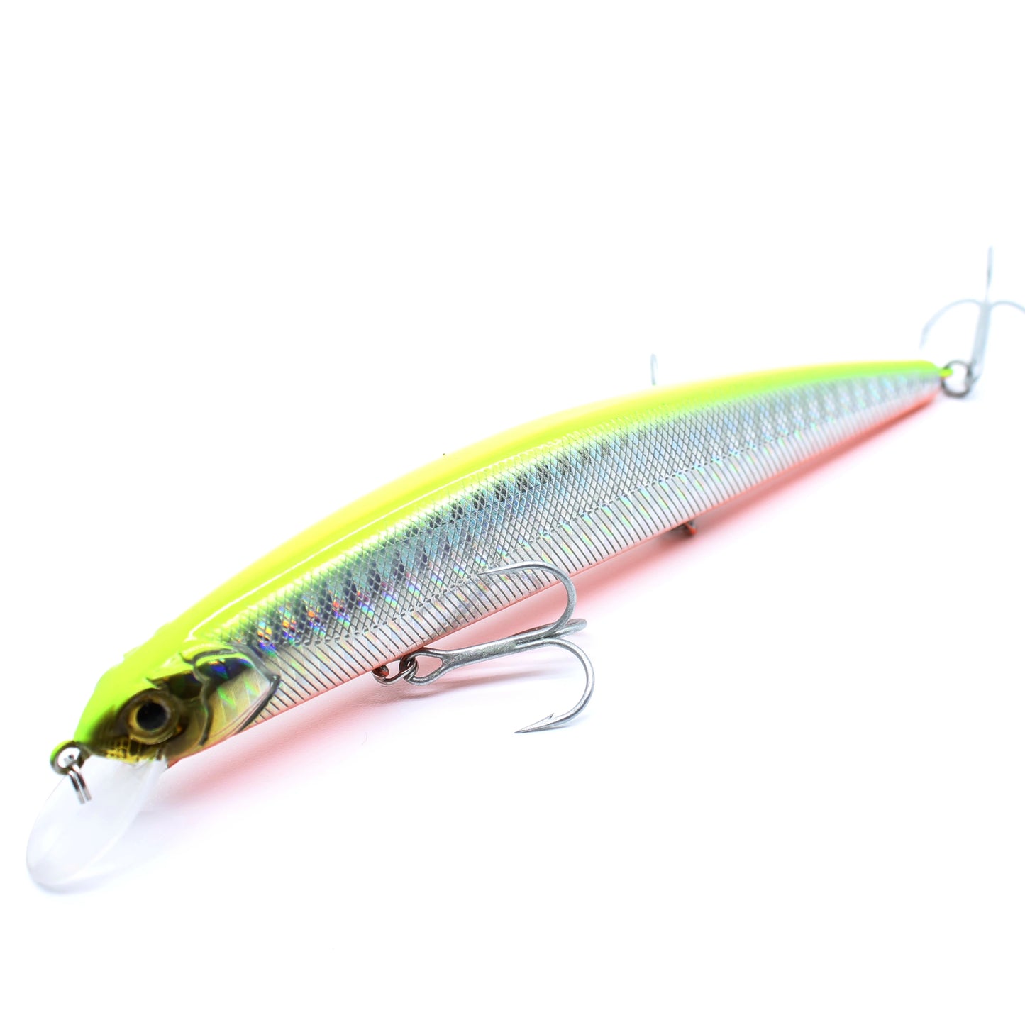 Stocked Traditional Floating Minnow 130mm 20g Diving Depth 1.8m for Pike Bass Perch Fishing VMC Hook