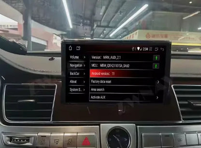 ZWNAV Android 11.0 Qualcomm 8 Core 128GB Car Radio for Audi A8 A8L D4 2004-2012 IPS Car Screen Stereo Audio Multimedia Player