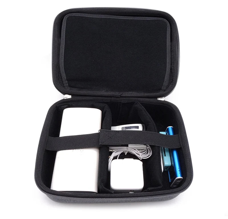GHKJOK 3.5 inch Large HDD USB Flash Drive external hard disk case Cable Organizer Bag Carry Case usb flash disk GH1603