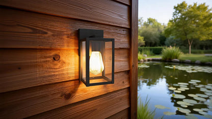 Exterior Wall Lighting 10 Inch E26 E27 Base Waterproof Aluminum Construction USA Warehouse Stock for Home Outdoor Yard