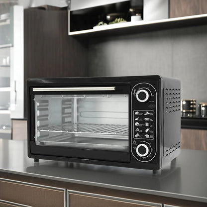 48L Mechanical Electric Convection Oven French/Dutch Toaster Oven Baking Warming Stainless Steel 2000W Class a Energy Household