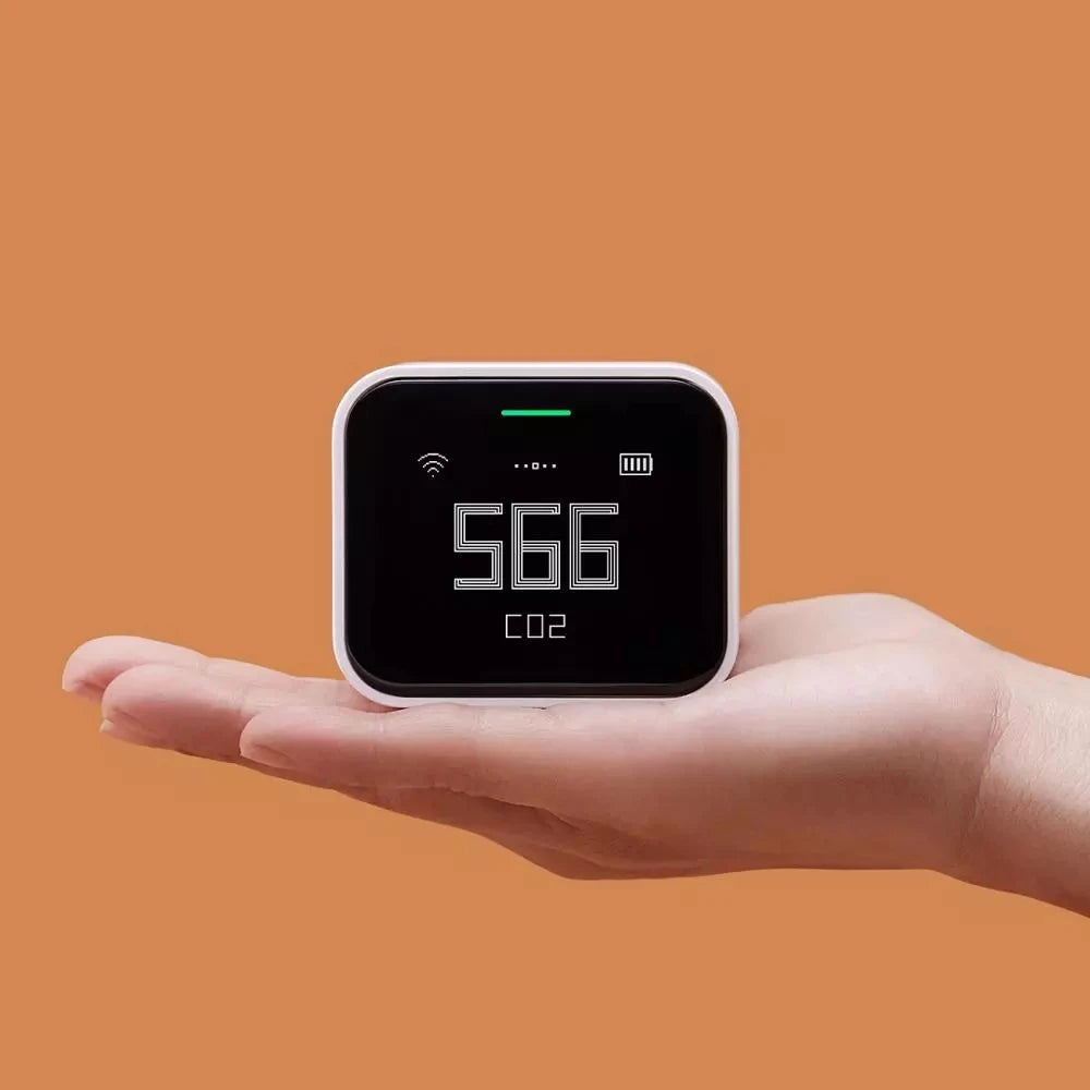 Qingping WIFI PM2.5 PM10 CO2 Temperature Air Quality Detector Monitor Lite for Xiaomi Homekit