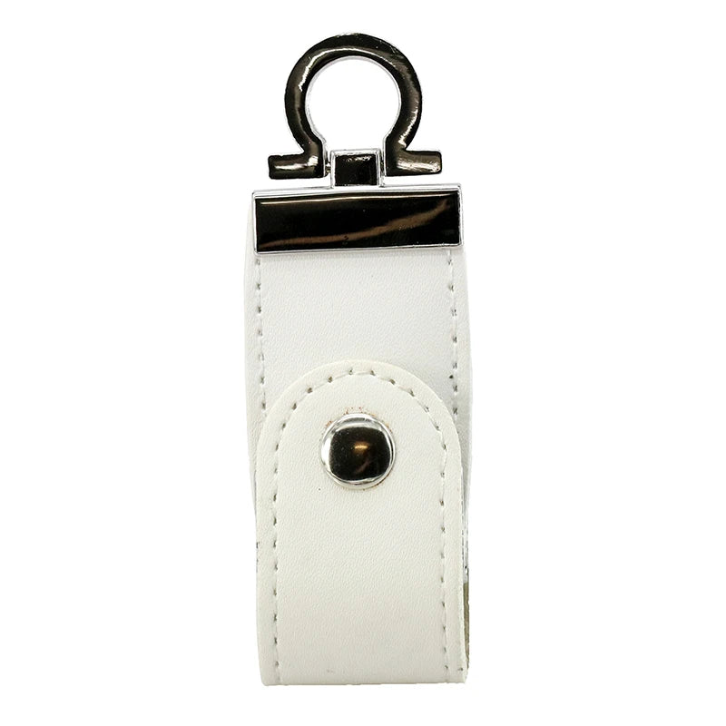 Pendrive 256GB USB Flash Drive Leather with Metal Keychain 64GB 32GB 8GB Business Usb Memories Disk 128GB Pen Drive Memory Stick