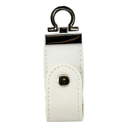 Pendrive 256GB USB Flash Drive Leather with Metal Keychain 64GB 32GB 8GB Business Usb Memories Disk 128GB Pen Drive Memory Stick