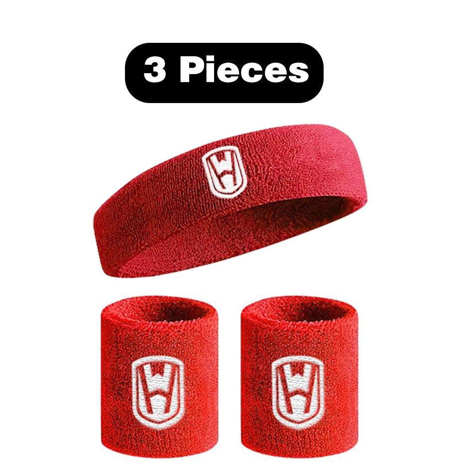 WOSWEIR-Cotton Athletic Headband Elastic Sweatbands Women Men Basketball Sports Gym Fitness Sweat Band Volleyball Tennis