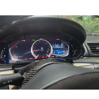 12.3 Inch Digital Cluster for Maserati GTGC 2007-2017 Full LCD Car Dashboard Instrument Panel Speed Meter LCD  Multimedia Player