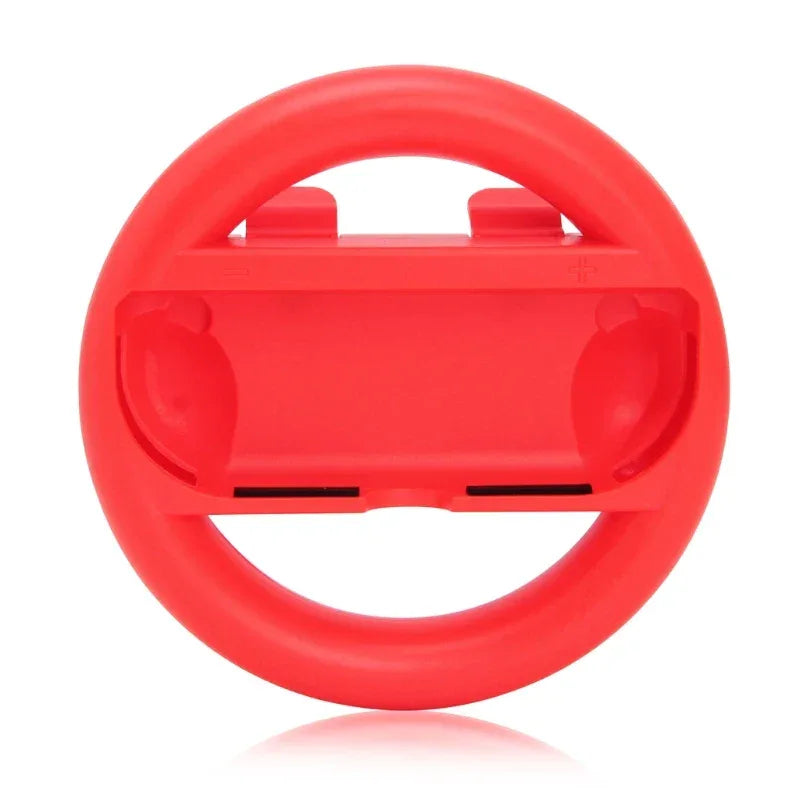 2pcs Racing Steering Wheel for Nintendos Nintend Switch Joy con Controller Handle Grips for Nitendo Switch Games ABS Material