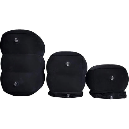 3 1 One Valve EJOY EP-03 Airplane Travel Leg Rest Inflatable Footrest Pillow Removable Washable Cover PVC+Flocking Material