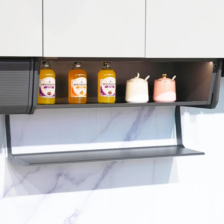 Goldmine Kitchen Cabinet Space Saving Pull Out Drawer Storage Holder Under-shelf Spice Organizer Cupboard Basket Drawer