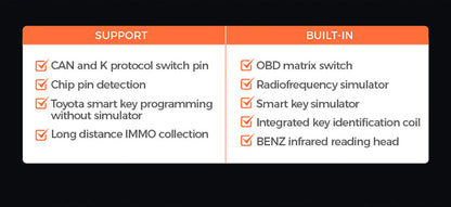 EU/UK Tax+Ship Free Xhorse VVDI Key Tool Plus Pad Full Configuration Advance Version GL for Benz Car Key Programmer Tool